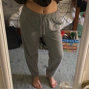 Gray Jogger Sweatpants